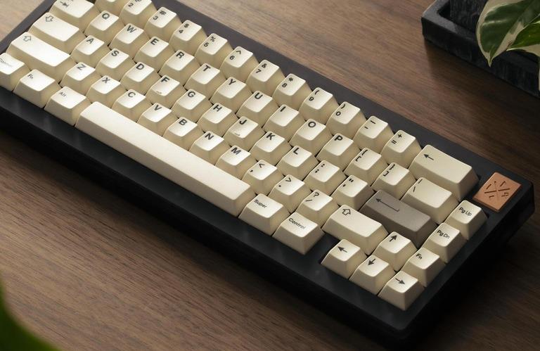 Loki65 - Keyboard group buy cover image featuring Loki65, keyboard, polycarbonate, Group Buy, mounting styles, customization, CNC, Norse Mythology, vendors, high-end, typing experience