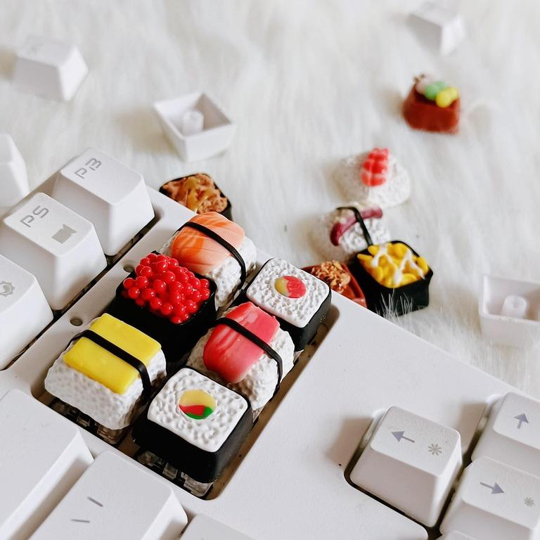 Sushi Series Artisan Keycaps (IC)