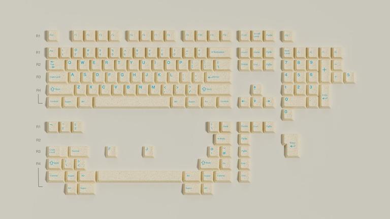 GMK Confetti Cake (IC) - Keycap interest check cover image featuring GMK Confetti Cake, GMK keycap set, birthday cake keycap design, confetti-themed keycaps, custom mechanical keyboard, sprinkles keycap set, GMK mixed-color process