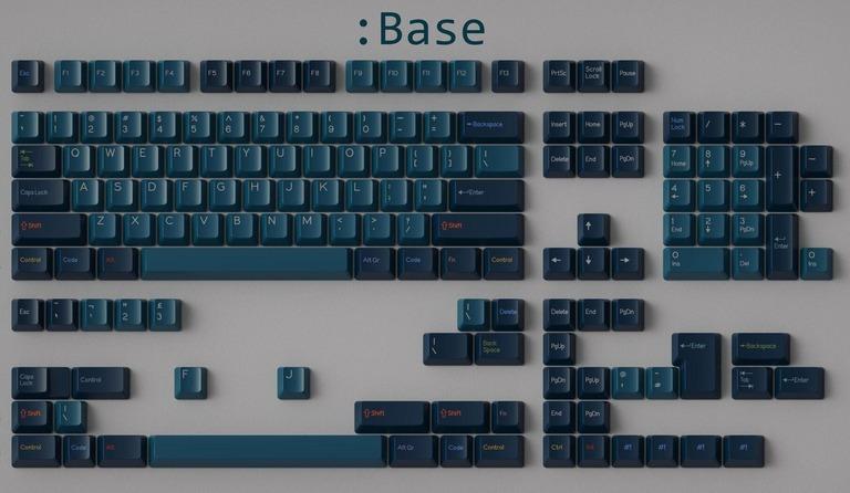 DCS Solarized Dark (IC) - Keycap interest check cover image featuring DCS Solarized Dark, IDE theme, keyset, VIM, custom colors, stock colors, group buy, early bird bonus