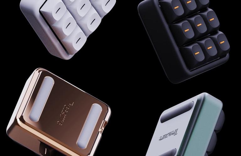 Treasure TYPE-9 Brass Macropad