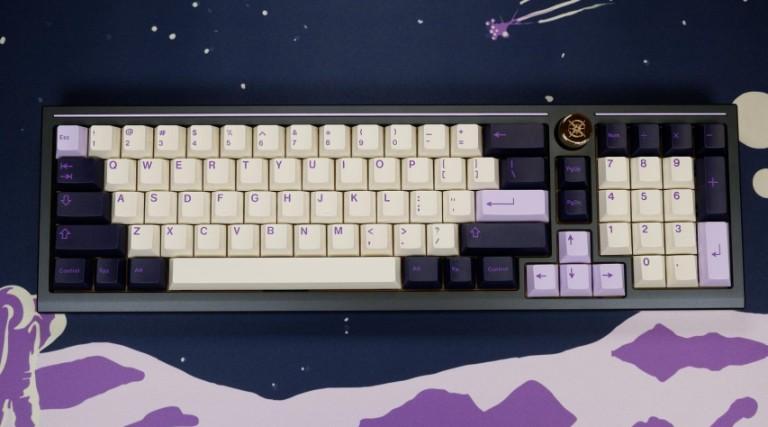 Balance - FRL 1800 (GB) - Keyboard group buy cover image featuring Balance keyboard, 1800 layout, CannonKeys, group buy, customizable keyboard, two-tone design, poron gaskets, brass accents, QMK compatible PCB