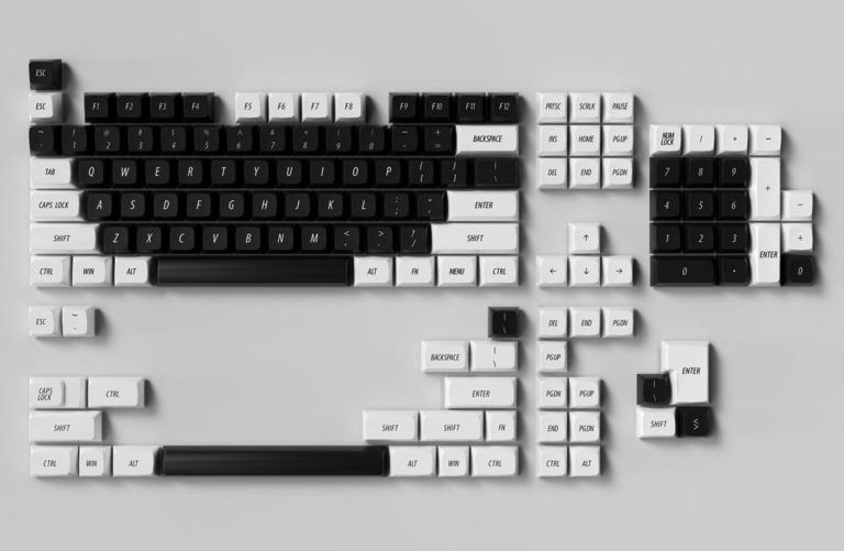 EMA Profile (IC) - Keycap interest check cover image featuring EMA profile, keycap, IDOBAO, ergonomic design, typing, spherical keycap, minimalist, PBT, keycap height, keycap width