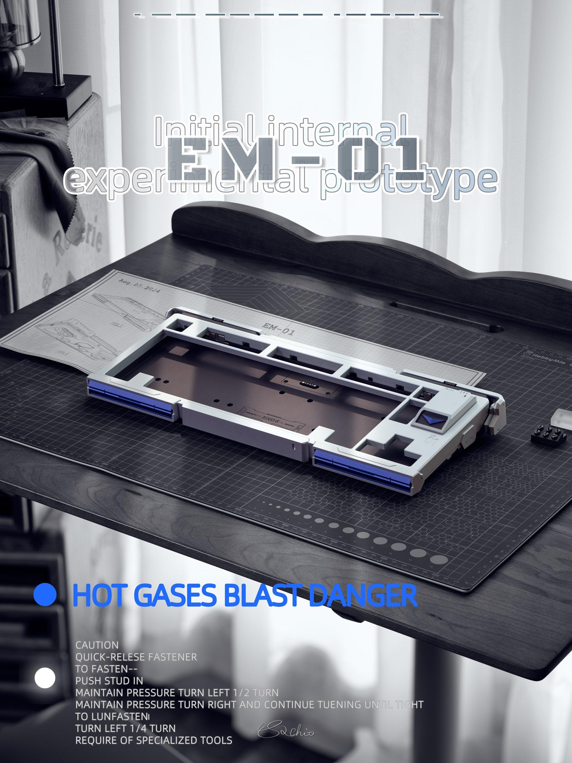 EM-01 80% Mecha-Themed Keyboard (GB) - Keyboard group buy by Zero-G Studio
