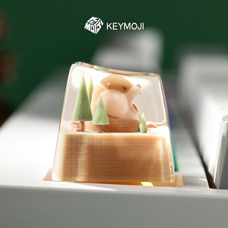 Screaming Marmot Artisan Keycap - Gallery image 2 showing project details