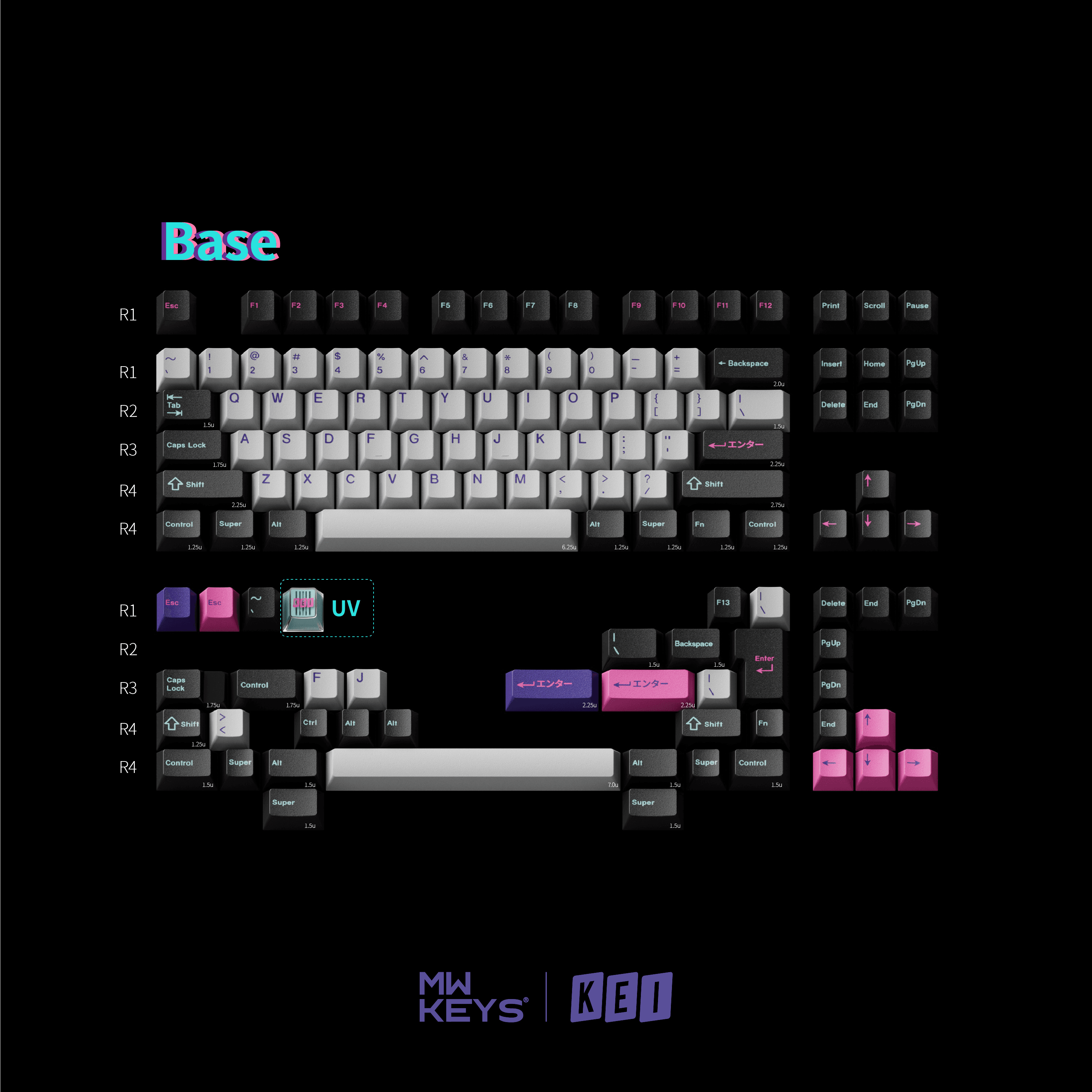 MW 仮想 Keycap Set - Gallery image 4 showing project details