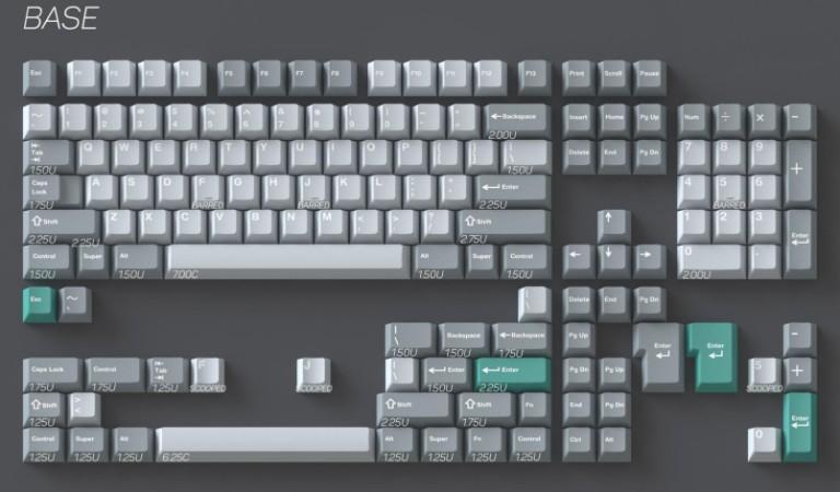 GMK JAGS - Keycap group buy cover image featuring GMK JAGS, keycap set, Cannon Keys, Deskhero, zFrontier, MyKeyboard, Swagkeys, Daily Clack, iLumkb, Proto[Typist], gray keycaps, teal accent, WS2 legends, RAMA Works