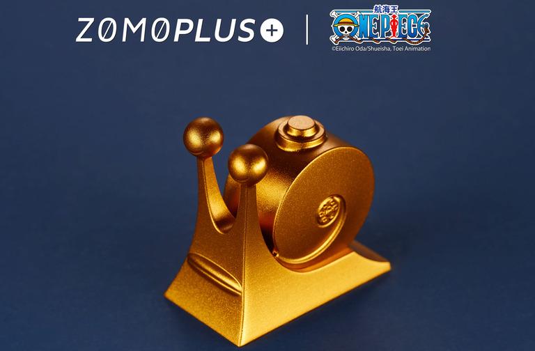 ZOMOPLUS x One Piece Golden Den Den Mushi Artisan Keycap (IC)