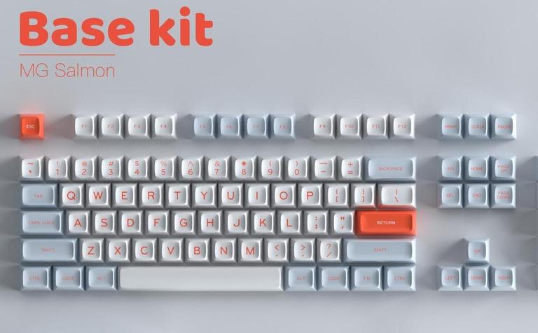 MG Salmon Keycaps (IC)