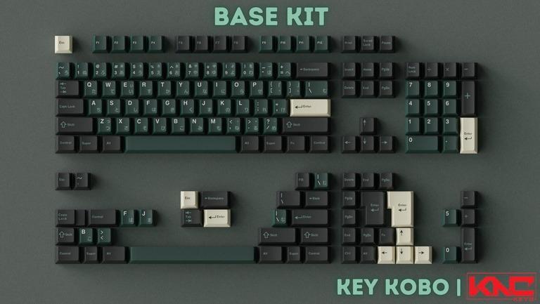 KeyKobo Nori Keycap Set (IC)