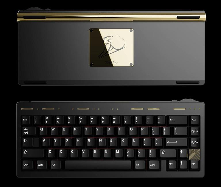 Sisyphus65 - Keyboard group buy cover image featuring Sisyphus65, keyboard design, non-flex PCB, premium keyboard, Maniac Rabbit Studio, Velocifire, Greek myth, limited edition, anodizing process, upgrade bag, mechanical keyboard