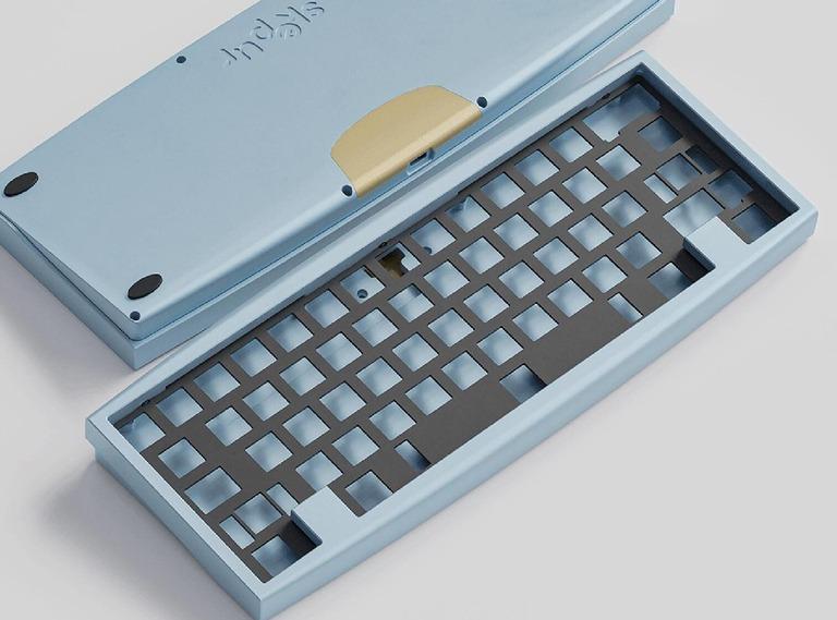 Ellipse 60% Keyboard - Keyboard group buy cover image featuring Ellipse keyboard, Skepur, 60% keyboard, customizable keyboard, USB cutout, mounting styles, group buy, Bakeneko60 compatibility