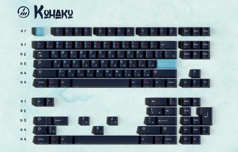 GMK Zen Pond (GB)