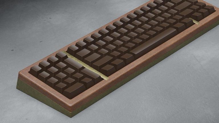 TEKNA-65SP (IC) - Keyboard interest check cover image featuring TEKNA-65SP, southpaw keyboard, 65% layout, cast metal, hardwood, numpad, British Racing Green, CAD, QMK, VIA, USB-C, prototype, American Haptics