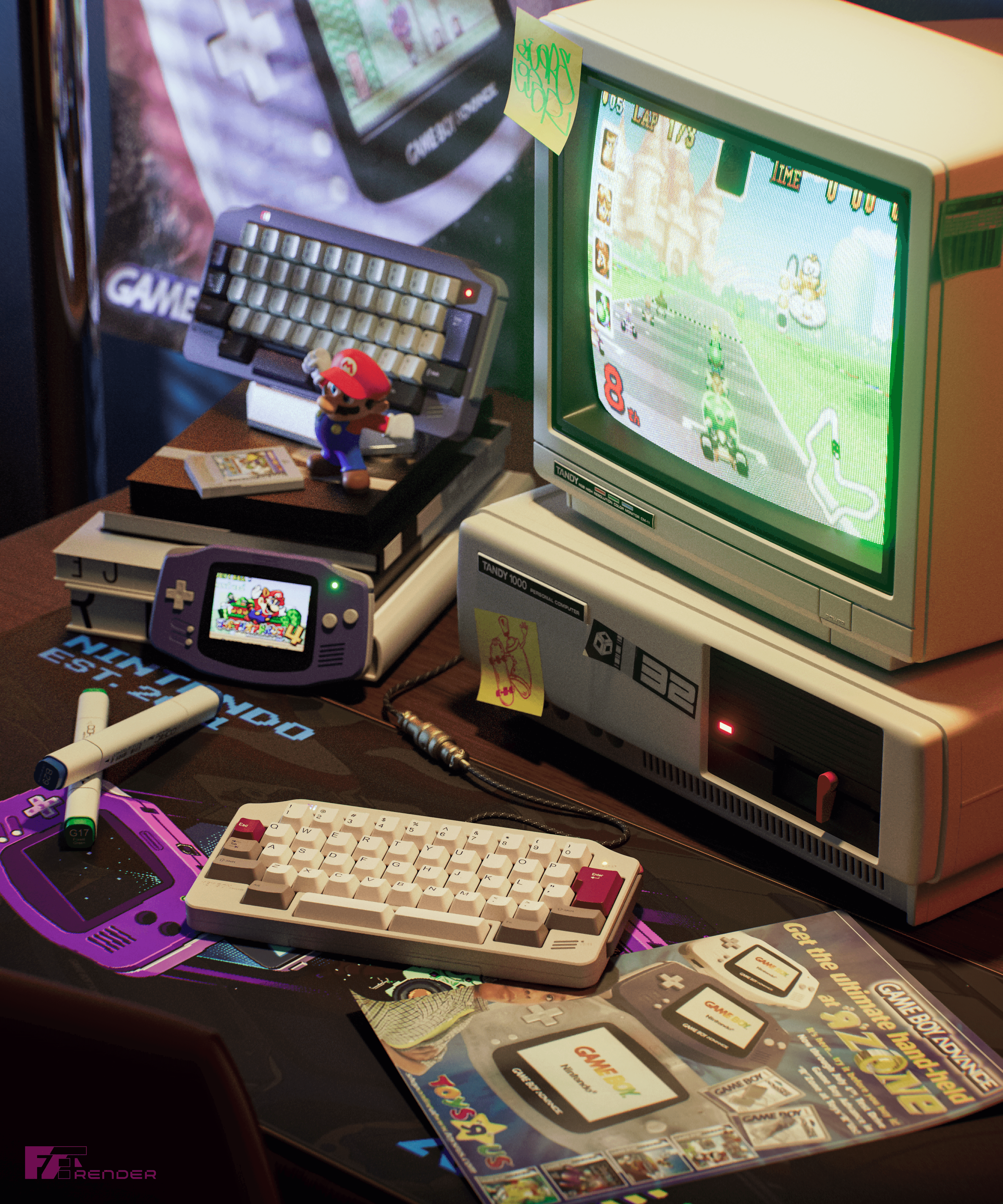 [IC] KeyBoy Advance | Childhood Has Returned - Mechanical keyboard