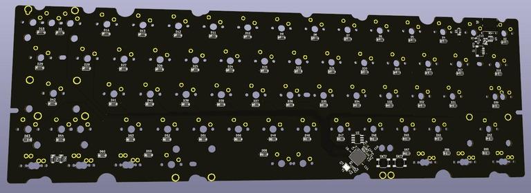 Rex60 Lite (IC) - Others interest check cover image featuring Rex60 Lite, 60% keyboard,  PCB,  GH60 compatible,  Tsangan layout,  USB-C, JST,  custom keyboard,  Bakeneko60, Tofu60