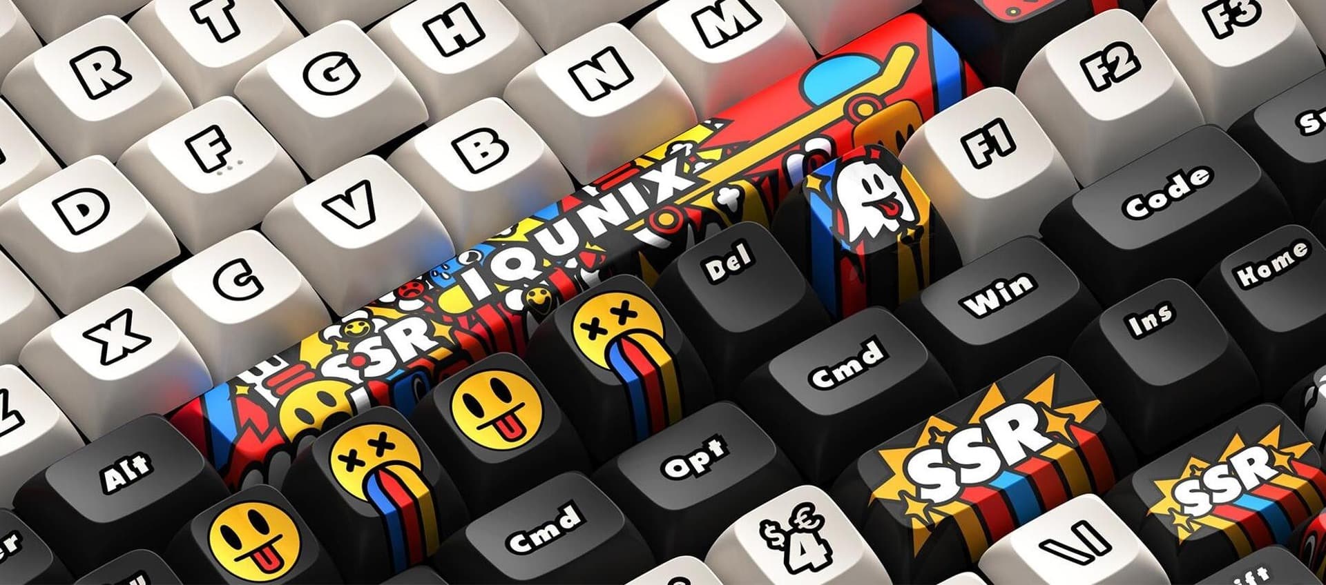 Graffiti Diary PBT Keycaps Set