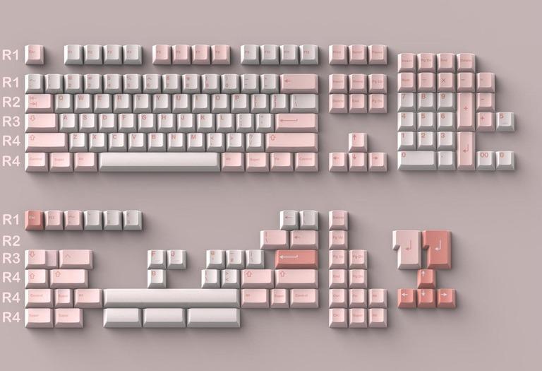 KBM Love Detective (IC) - Keycap interest check cover image featuring keycaps, keyboards, group buy, love detective, KBM, keybee, dye sublimation, PBT keycaps, Hiragana, novelties, artisans