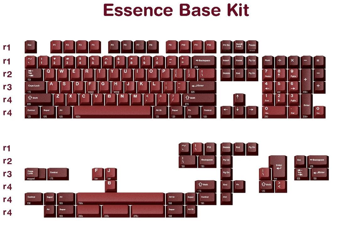 GMK CYL Cherry Love (IC)