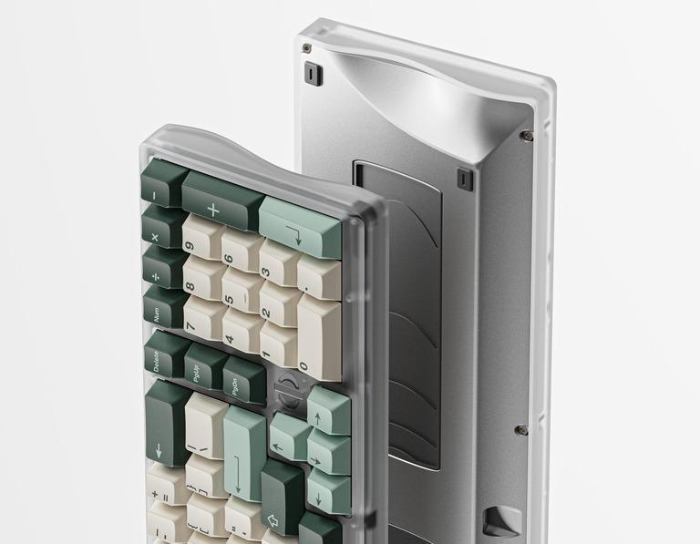 Phidias F-row less 1800 - Keyboard group buy cover image featuring Phidias, mechanical keyboard, 1800 keyboard, F-row less, tadpole mount, pin mount, custom keyboard, DangKeebs, Deskhero, Keygem