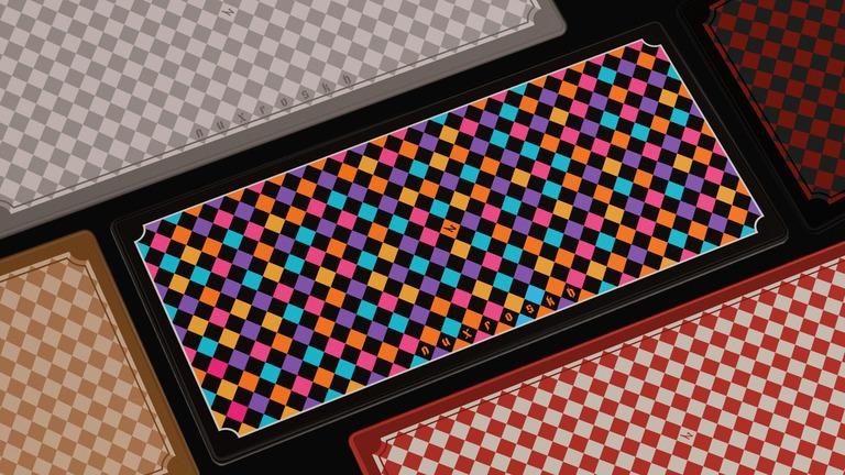 NRKB Deskmat - Deskmats & Accessories interest check cover image featuring NRKB Deskmat, desk mat, compact desk mat, easy-to-clean desk mat, travel desk mat, keyboard mat, deskpad, Nuxroskb,  Cinnamon, Dark Circus, Candy Sweet, Classic, Mictlan