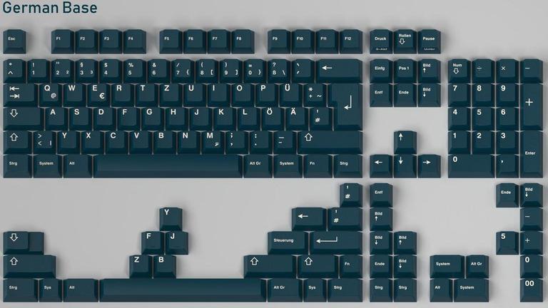 GMK Prussian Blue
