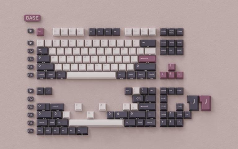 EPBT Doll Doubleshot PBT Keycaps Set (GB)