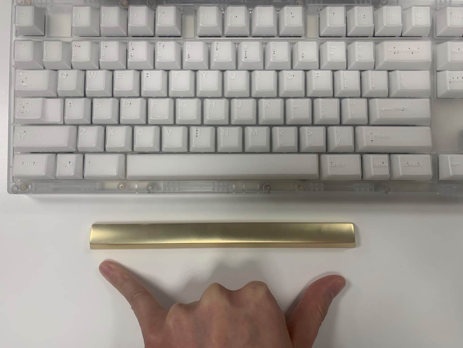 Awekeys Metal 10u Spacebar - Gallery image 6 showing project details