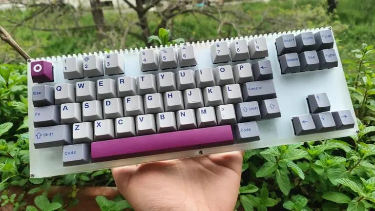 TKLittle (IC) - Keyboard interest check cover image featuring TKLittle, mechanical keyboard,  TKL keyboard, 40% keyboard, custom keyboard, acrylic case, FR4 case, top mount