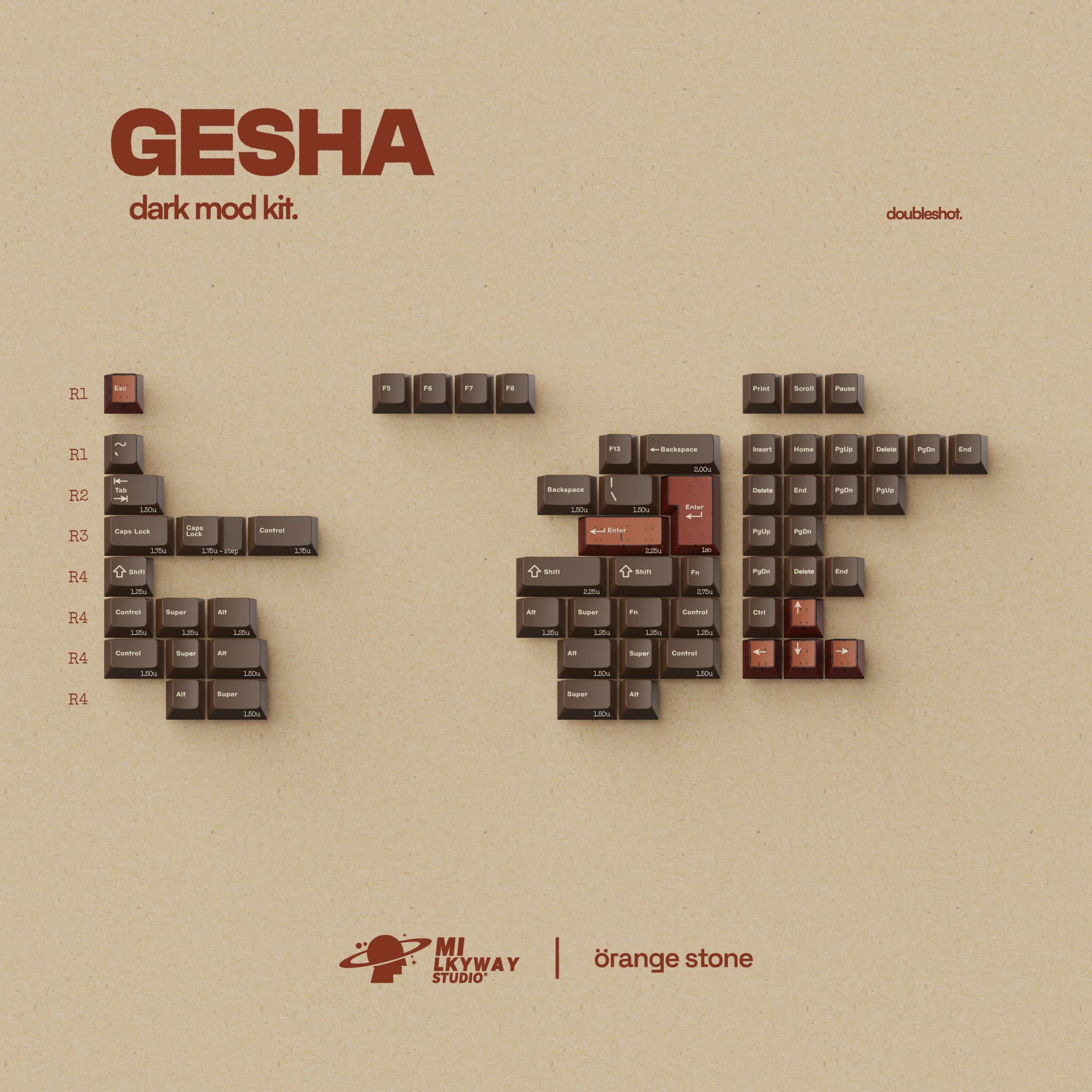 MW Gesha Keycap Set - Gallery image 6 showing project details