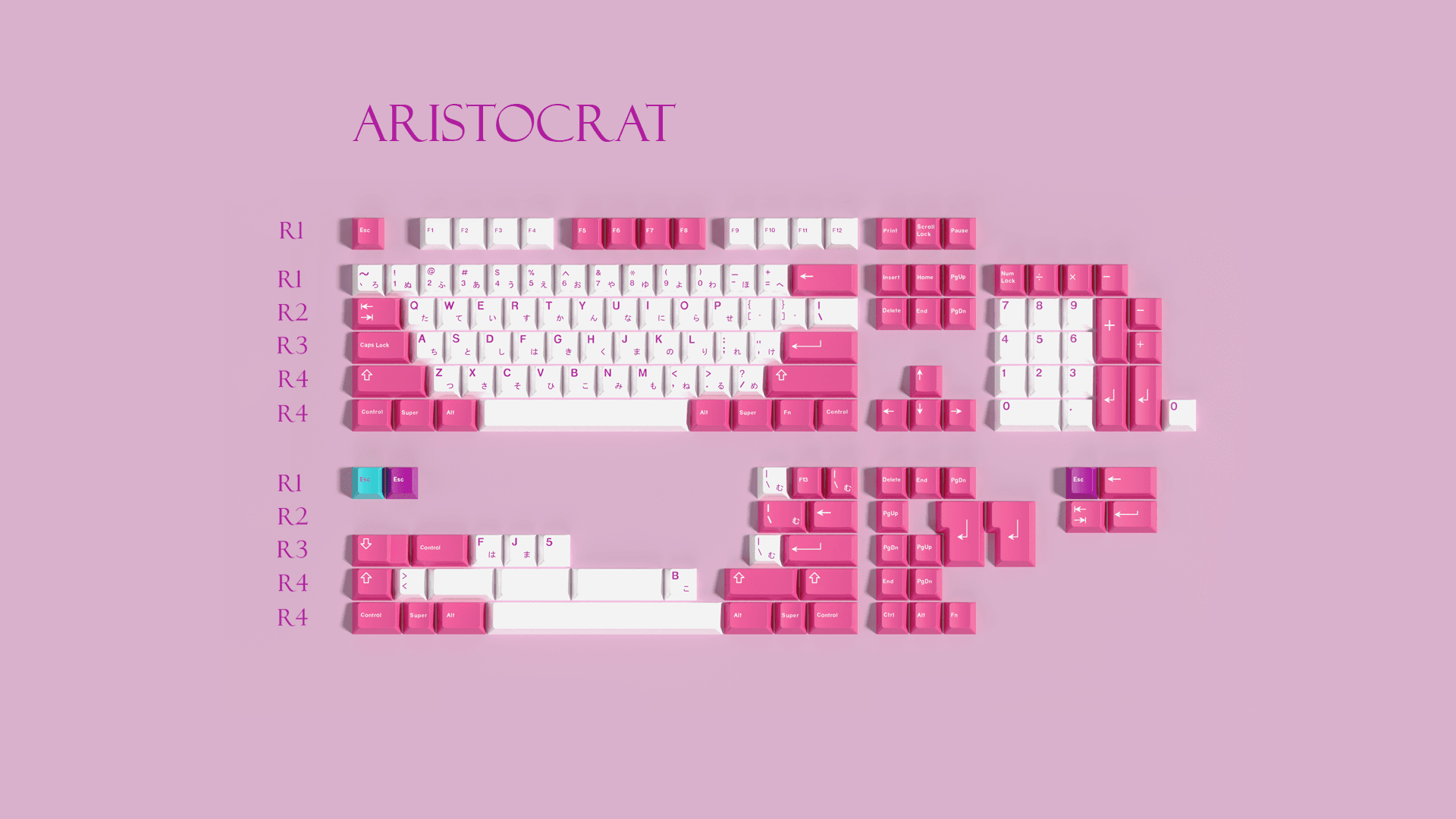 MW Aristocrat Keycap Set - Gallery image 3 showing project details