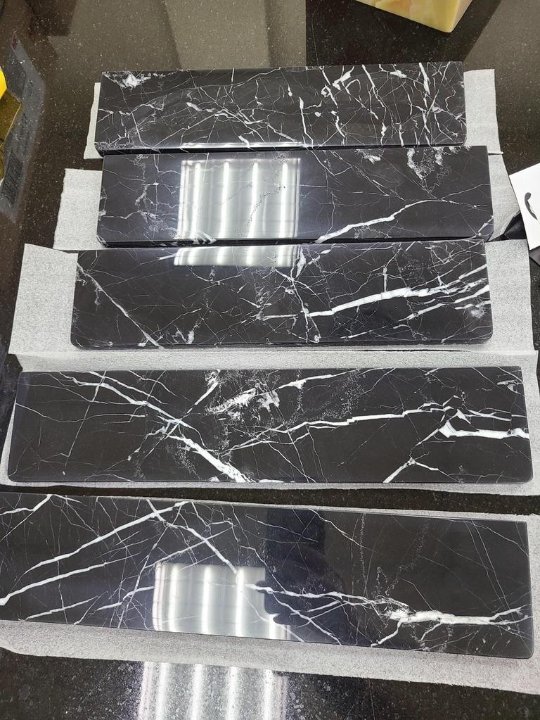 Black Nero Marble Wrist Rest (IC)