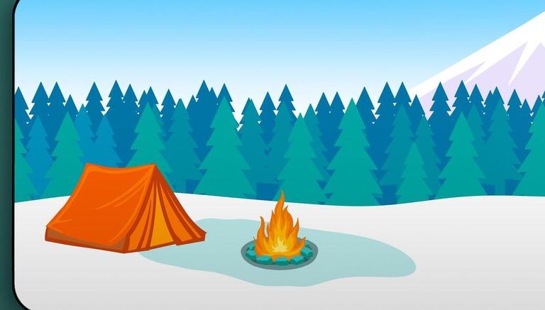 Camping Ground Deskmat (IC)