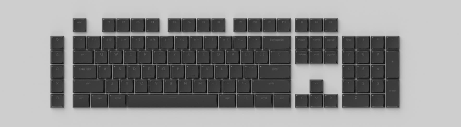 MLDS Low Profile Keycaps