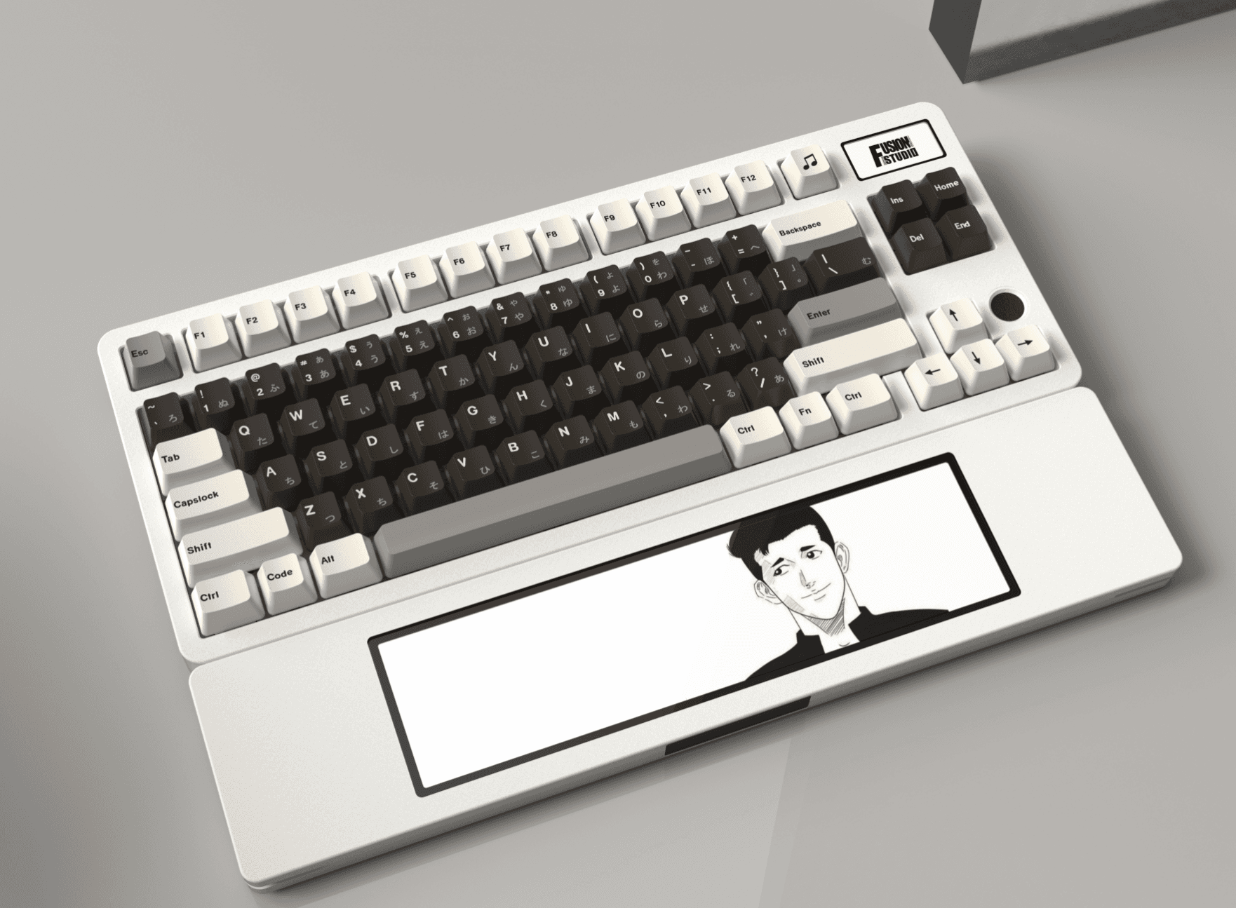 75% Layout Keyboard with Built-in Touch PC Second Screen - Gallery image 6 showing project details