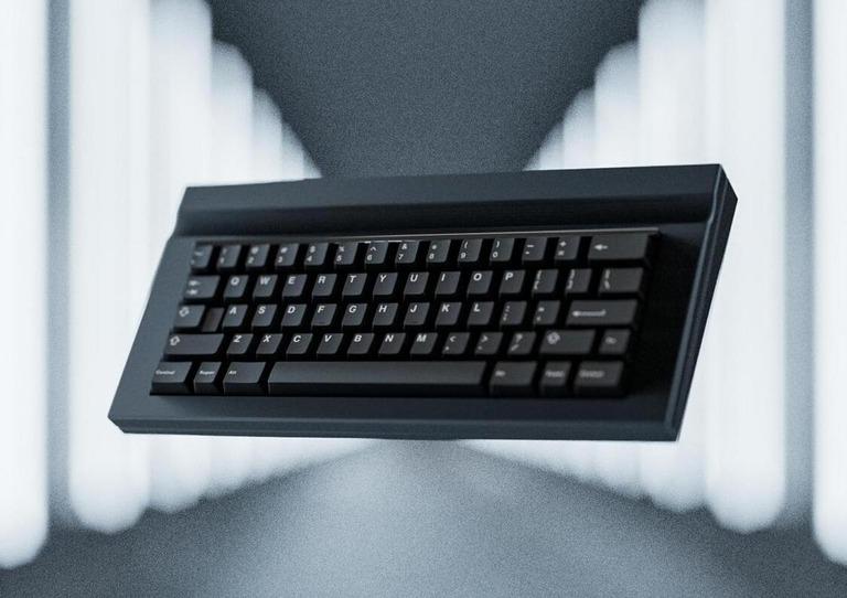 Leading60 (IC) - Keyboard interest check cover image featuring keyboard, CNC machines, 6063 aluminium, mechanical, Leading60, MexonKeys, leaf-spring, Leading Edge DC-2014