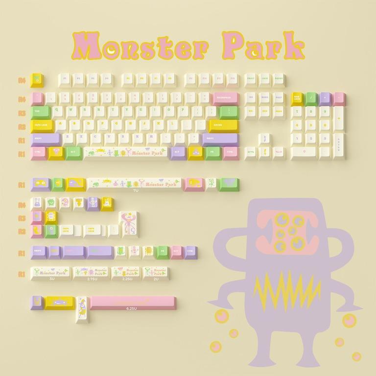 Monster Park Keycap Set (IC)