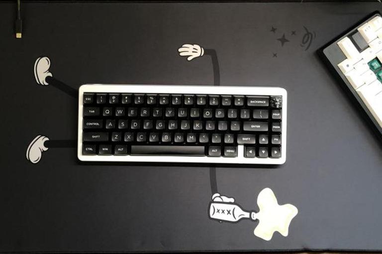 My Keeb is Plastered Deskmats