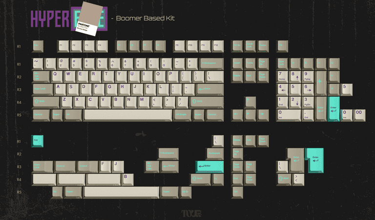 GMK CYL HyperBeige (IC)