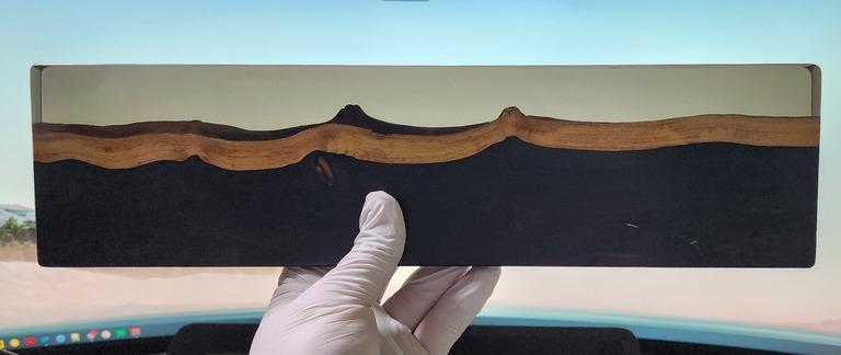 Special Wood and Epoxy Keyboard Palmrest (IC)