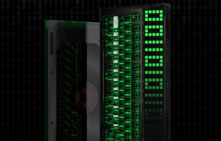 CYBERBOARD Terminal (IC) - Keyboard interest check cover image featuring CYBERBOARD, Transparent keyboard, Angry Miao, Digital Rain, Kiwi Switches, Icy Silver switch, Gasket Mount, RGB lighting, PC material, PVD steel