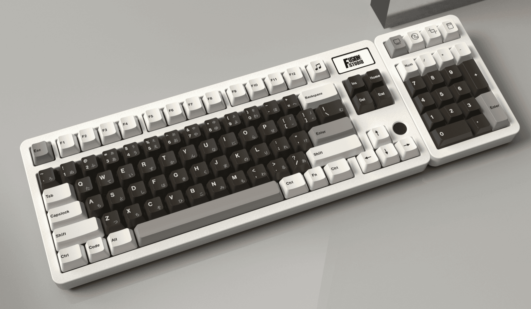 75% Layout Keyboard with Built-in Touch PC Second Screen - Gallery image 4 showing project details