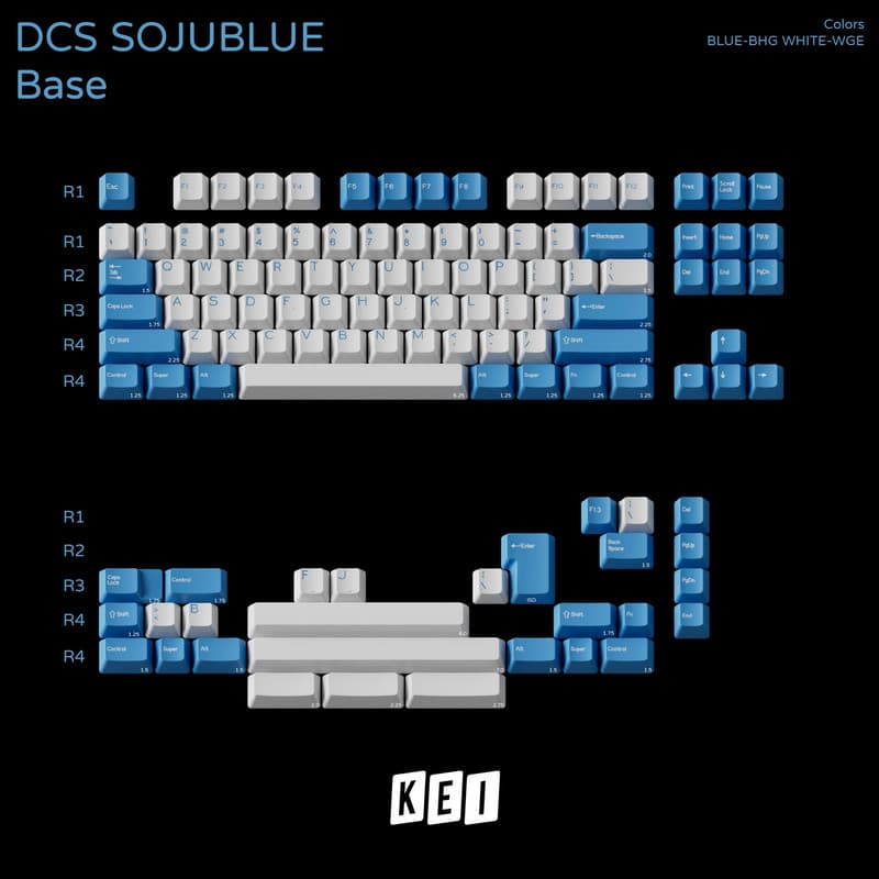 DCS SOJU BLUE - Keycap