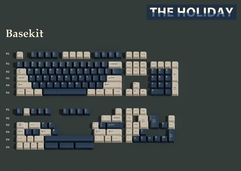 The Holiday Keycap Set