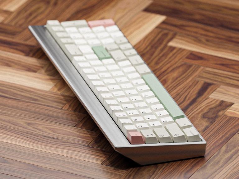 CONTWO CFRL (IC) - Keyboard interest check cover image featuring CONTWO CFRL, Kindakeyboards, mechanical keyboard, CFRL keyboard, numpad keyboard, custom keyboard, friction fit mount, aluminum case, brass weight, hotswap PCB, soldered PCB, VIA, QMK