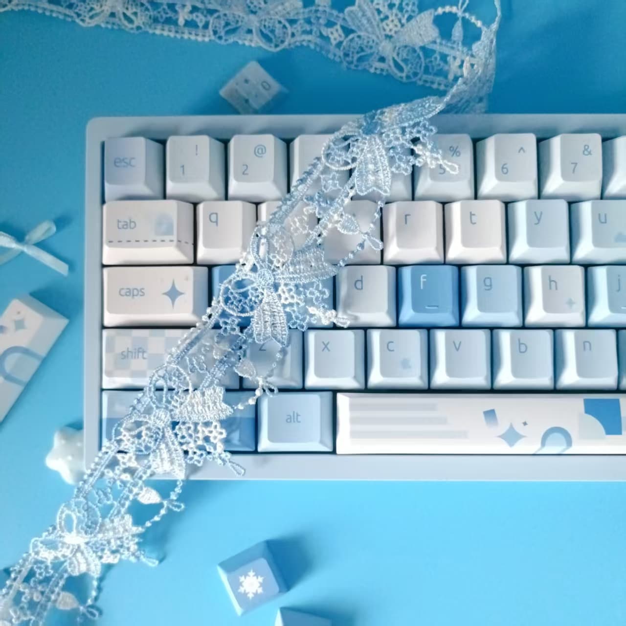 Geometric Fairytale Keycap Set - Gallery image 6 showing project details