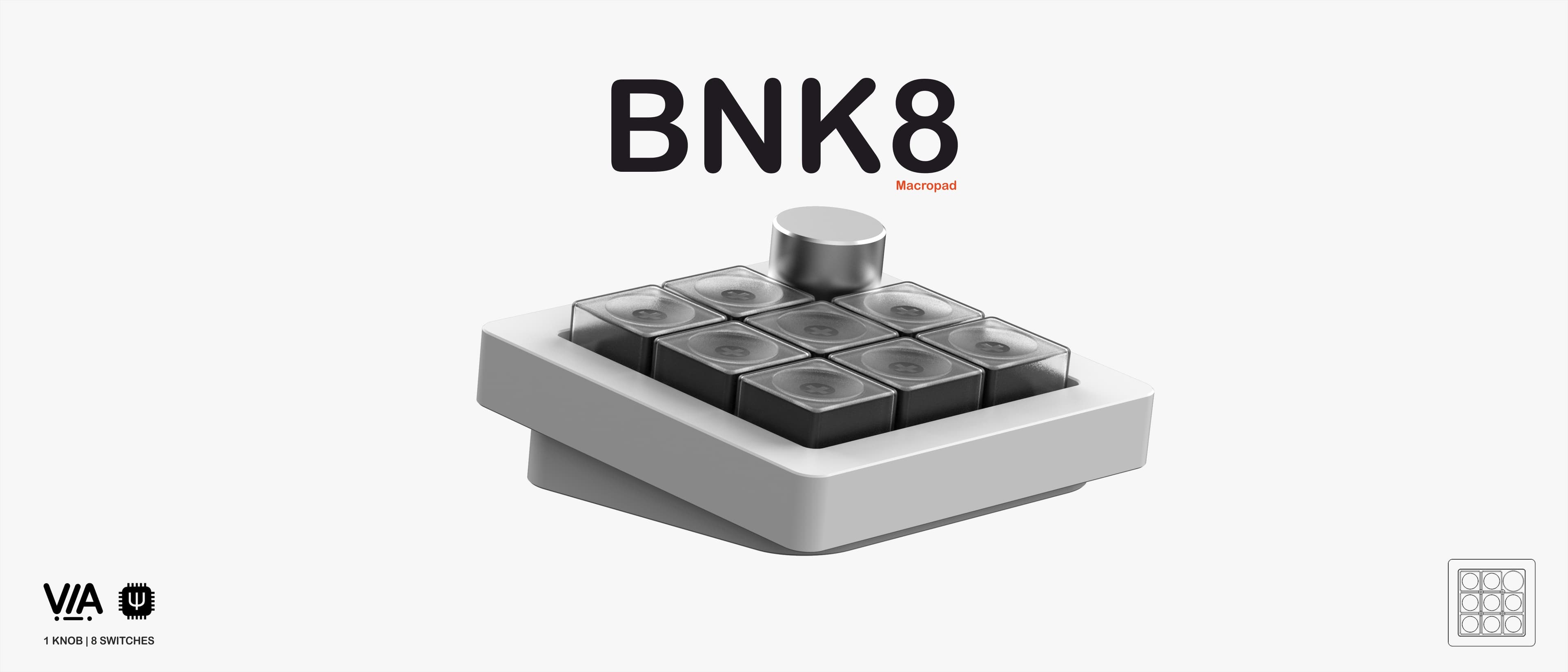BINEPAD BNK8 - Gallery image 1 showing project details