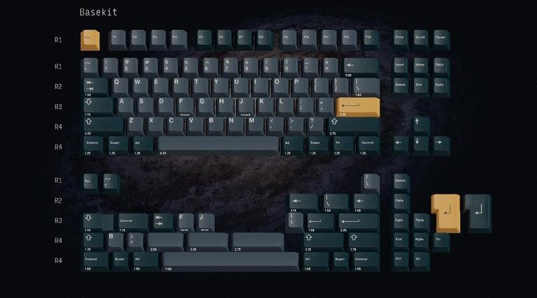 GMK Universe (IC) - Keycap interest check cover image featuring GMK Universe, IC, keycaps, Zetina, mechanical keyboards, deskmat, renders, collaborations, vendors, GB thread
