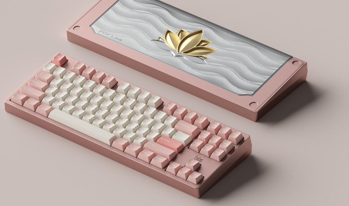Fox Lab Lotus80 - Keyboard group buy cover image featuring Fox Lab, Lotus80, keyboard, group buy, specifications, product showcase, pricing, vendors, Click Clack