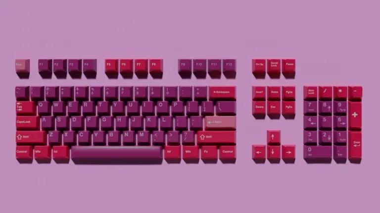GMK Cherry Soda & Cream Cherry Soda (IC)
